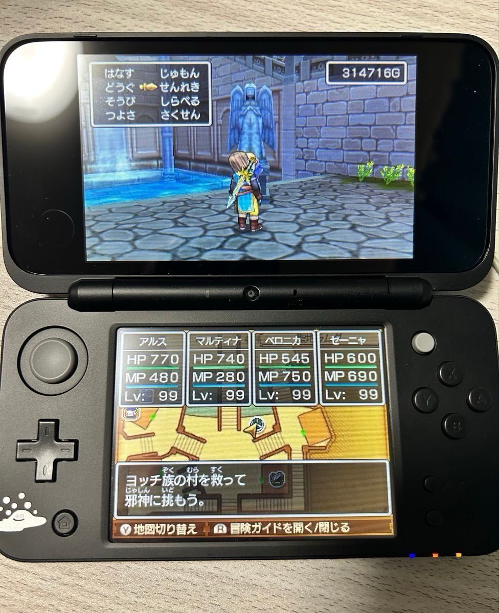 美品] Newニンテンドー2DS LL ドラゴンクエスト はぐれメタル