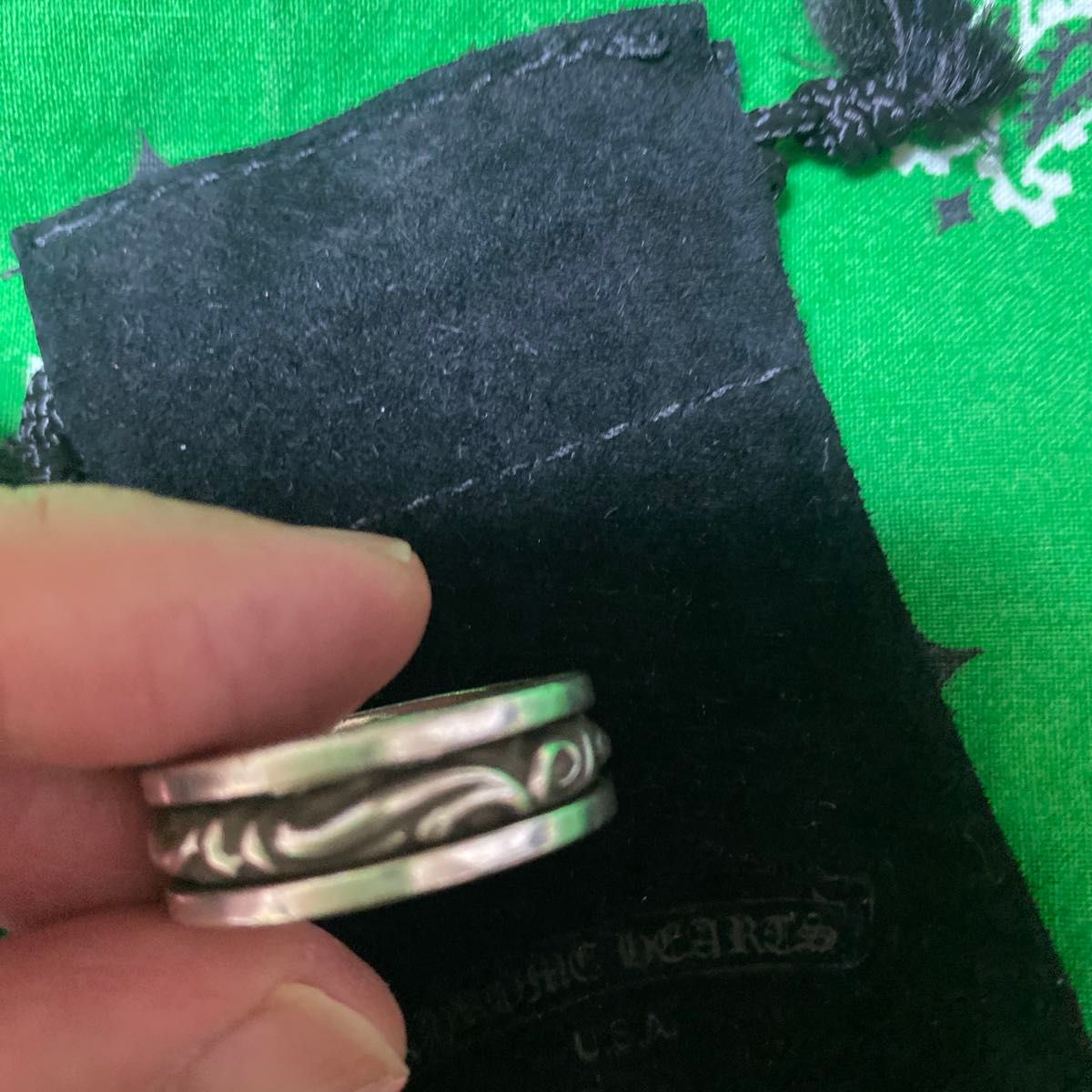 クロムハーツ CHROME HEARTS スピナースクロール リング 指輪 クロムハーツ CHROME HEARTS スピナースクロール リング 指輪