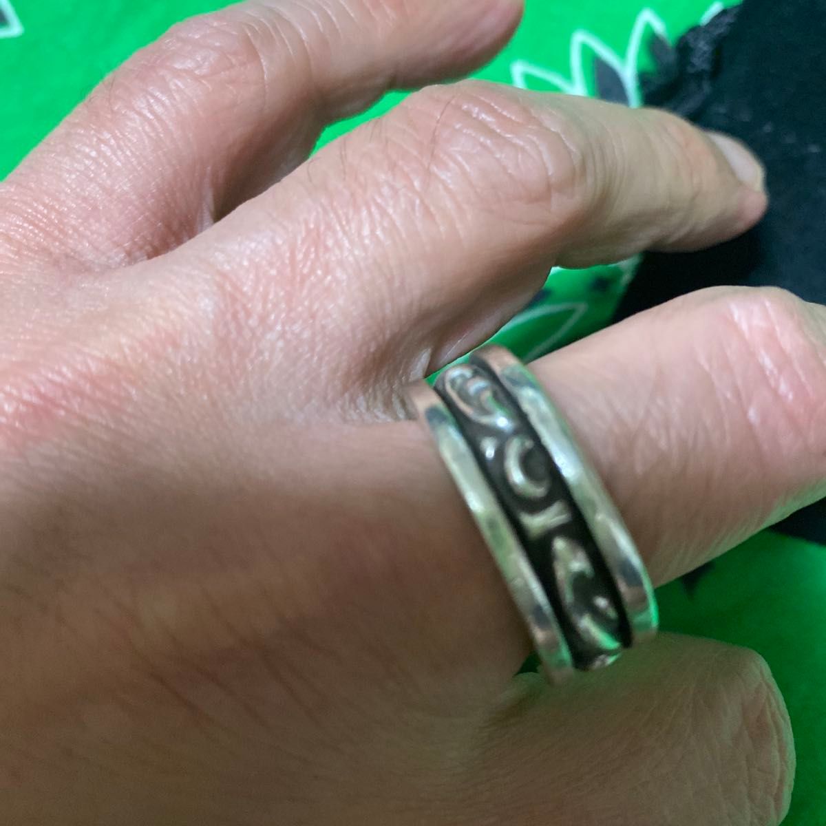 クロムハーツ CHROME HEARTS スピナースクロール リング 指輪 クロムハーツ CHROME HEARTS スピナースクロール リング 指輪