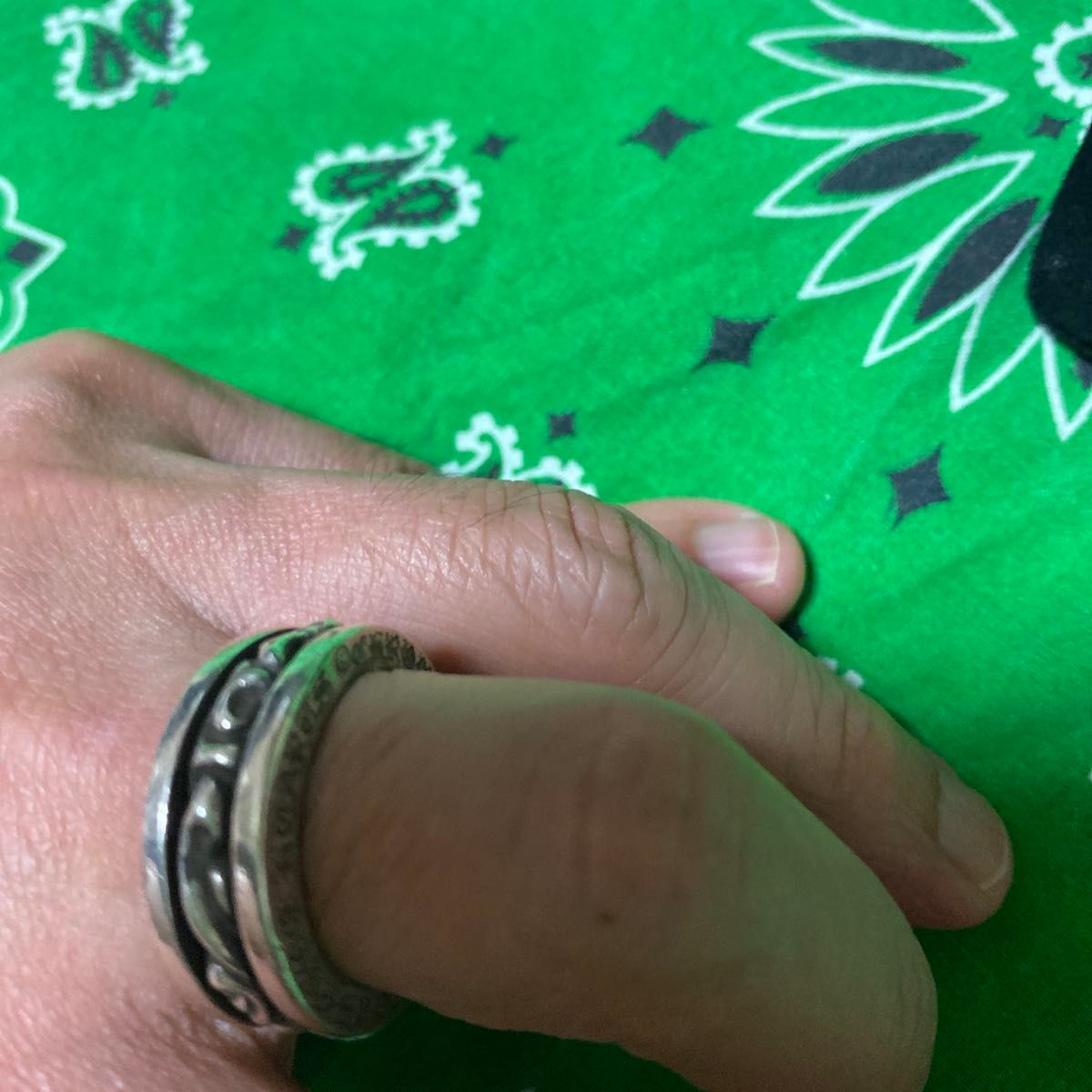 クロムハーツ CHROME HEARTS スピナースクロール リング 指輪 クロムハーツ CHROME HEARTS スピナースクロール リング 指輪