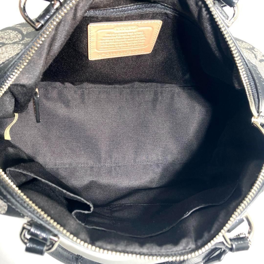 COACH ミニボストンバッグ 2way ショルダーバッグ 黒|Yahoo COACH ミニボストンバッグ 2way ショルダーバッグ 黒|Yahoo
