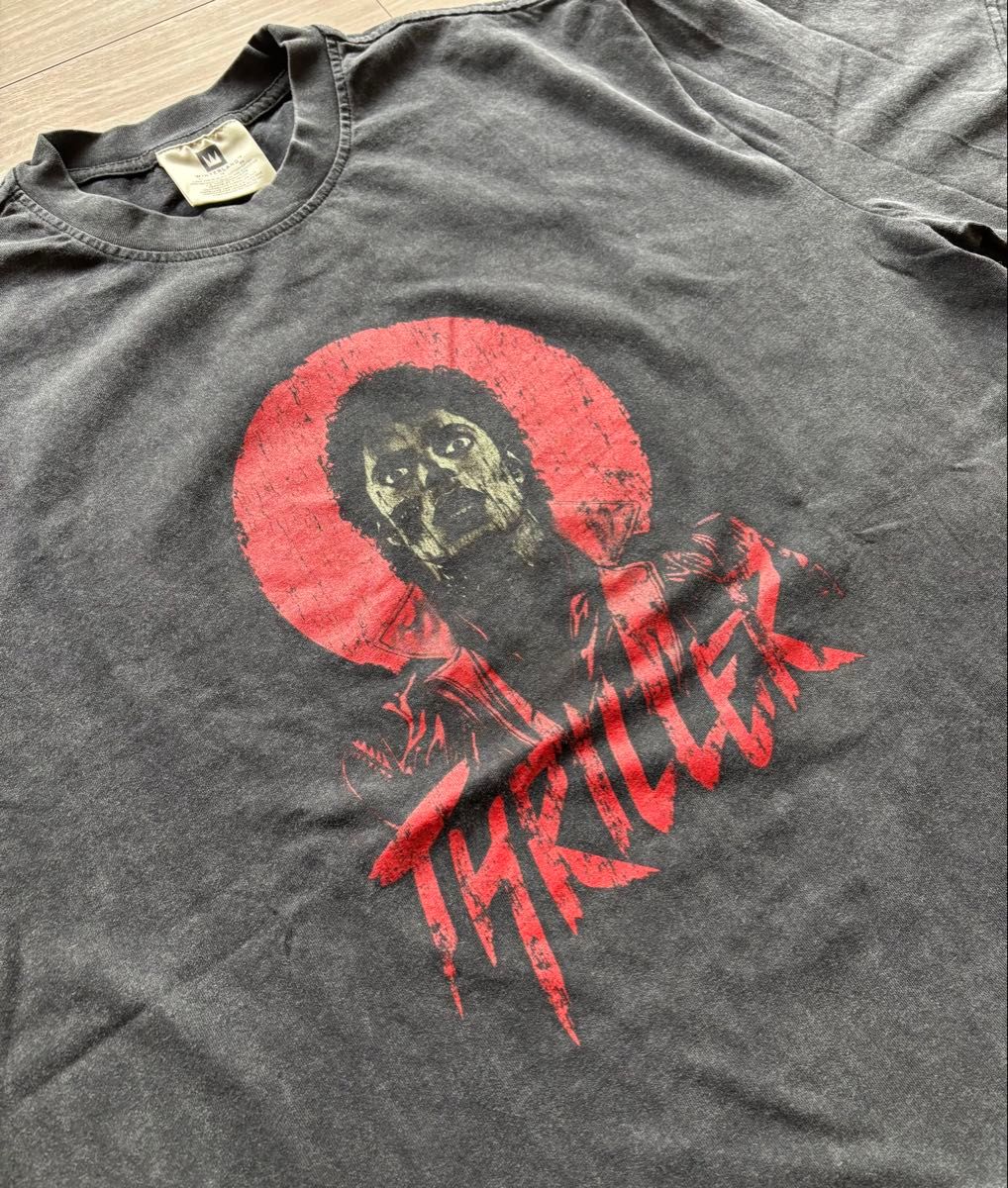 MICHAEL JACKSON マイケル・ジャクソン スリラーTシャツXLサイズ MICHAEL JACKSON マイケル・ジャクソン スリラーTシャツXLサイズ