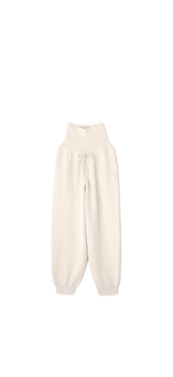 ETRE TOKYO 25ss 新作 リネンスムースニットパンツ ウエストゴム ETRE TOKYO 25ss 新作 リネンスムースニットパンツ ウエストゴム