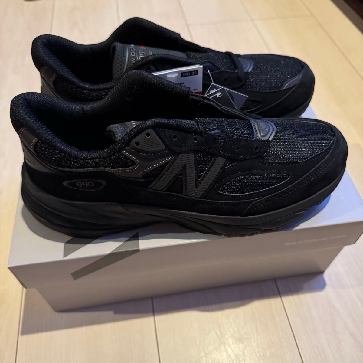 売切れ商品 新品未使用 New Balance 990 v6 トリプルブラック 売切れ商品 新品未使用 New Balance 990 v6 トリプルブラック