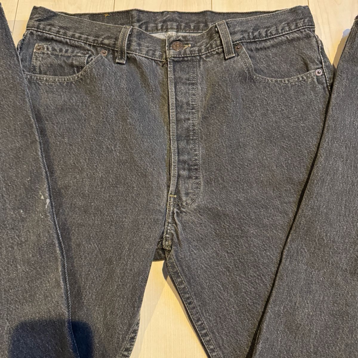 最終価格 90's 先染め USA Levi's 501 ブラックデニム W36 L30 最終価格 90's 先染め USA Levi's 501 ブラックデニム W36 L30
