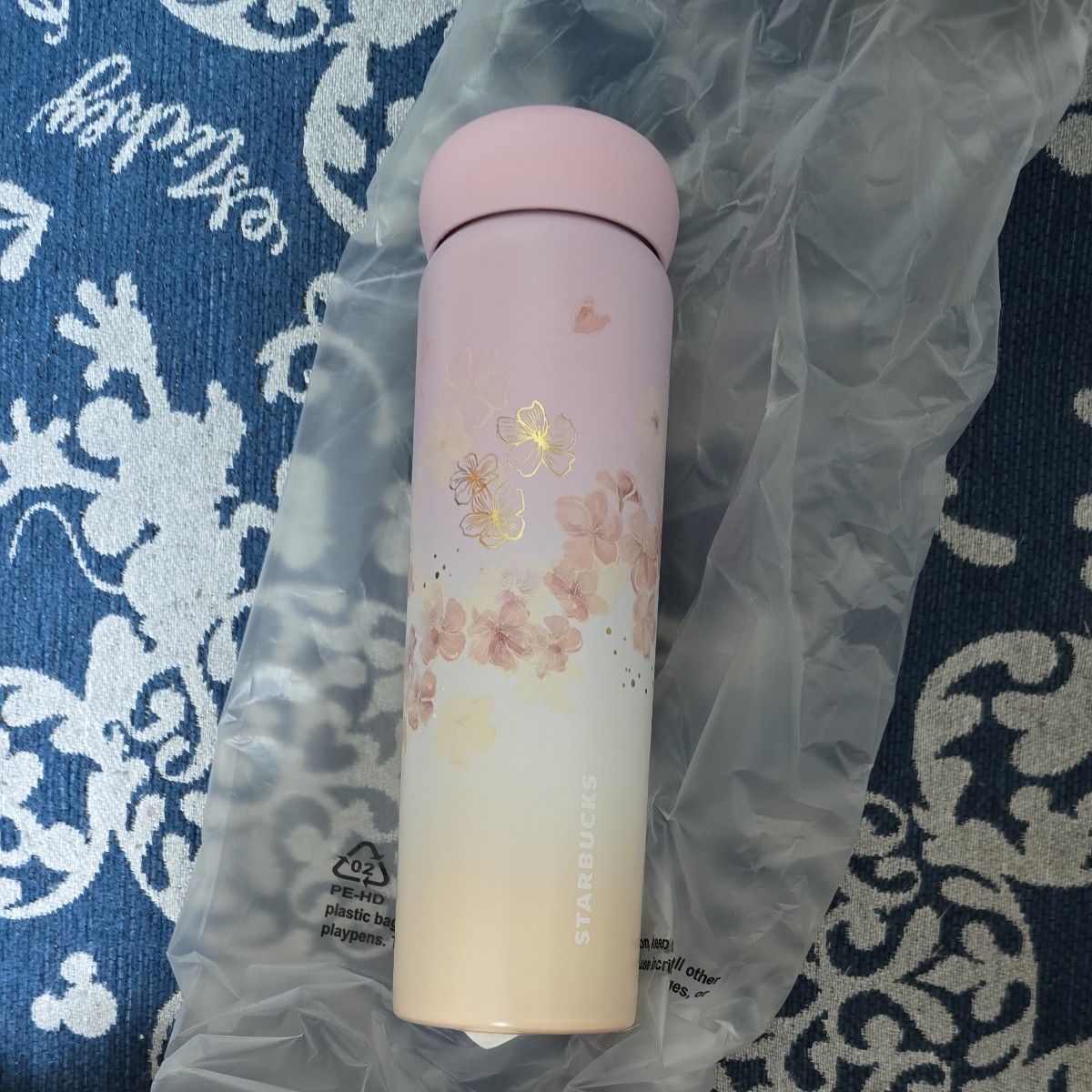 SAKURA2025 ステンレスボトル ペールピンクグラデーション 355ml SAKURA2025 ステンレスボトル ペールピンクグラデーション 355ml