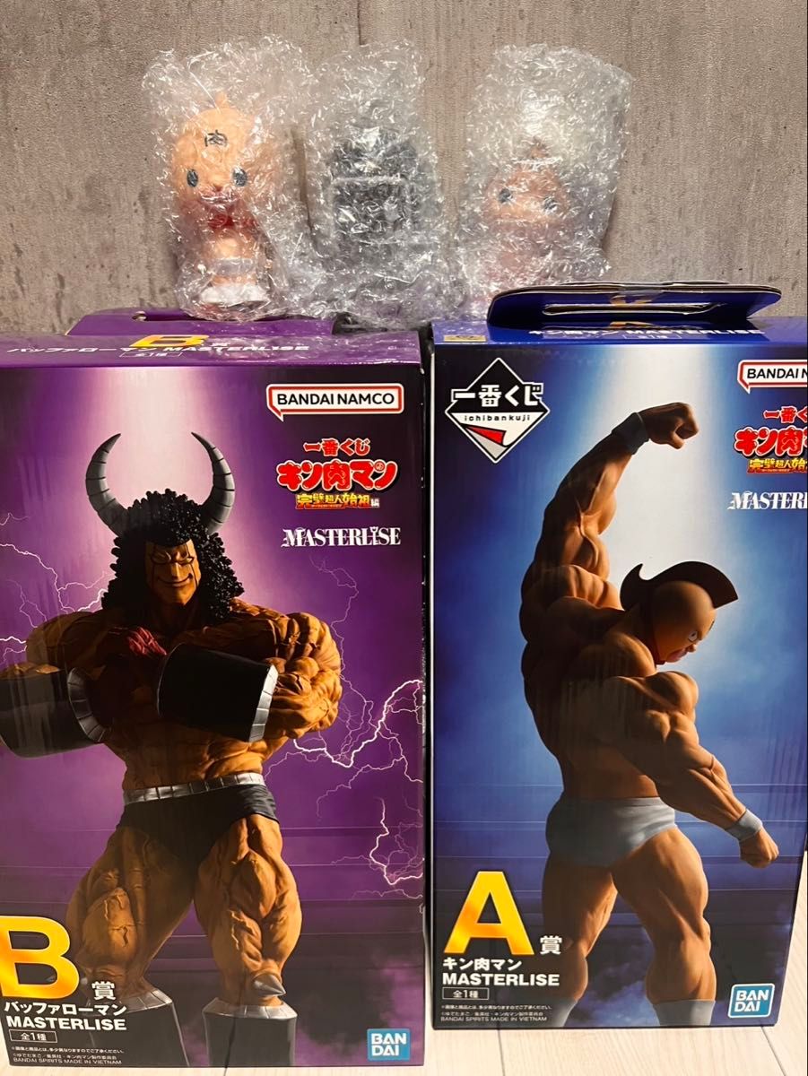 キン肉マン 一番くじ A賞 キン肉マン B賞 バッファローマン D賞 キン肉マン 一番くじ A賞 キン肉マン B賞 バッファローマン D賞