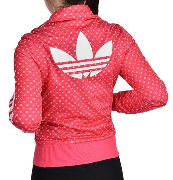 古着屋大和 ブランド古着 adidas アディダス オリジナルス ファイヤーバード リップデザイン 唇 キスマーク ジャージ トラックジャケット S_※着用例