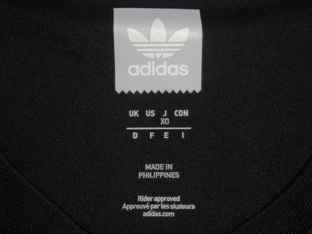 # б/у одежда магазин Yamato распродажа средний ограничение adidas SB скейтборд скейтборд to зеркальный . il футбол рубашка футболка редкий размер XO черный чёрный 