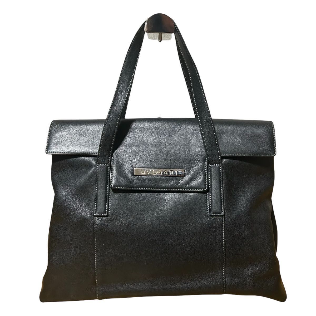 美品 ブルガリ BVLGARI トートバッグ 肩掛け A4 PC ビーゼロワン 美品 ブルガリ BVLGARI トートバッグ 肩掛け A4 PC ビーゼロワン