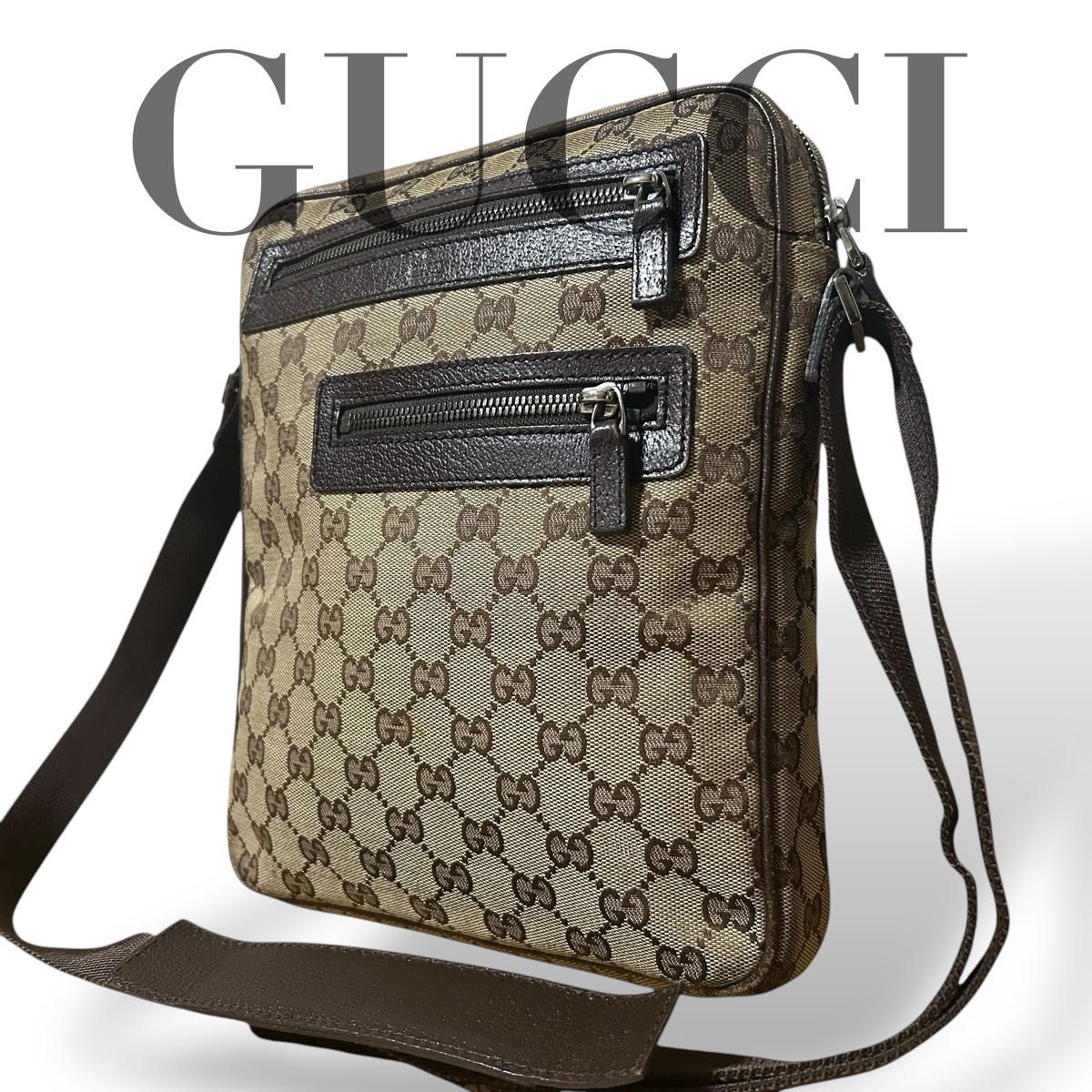 良品 グッチ GUCCI ショルダーバッグ 斜め掛け クロスボディ GG 良品 グッチ GUCCI ショルダーバッグ 斜め掛け クロスボディ GG