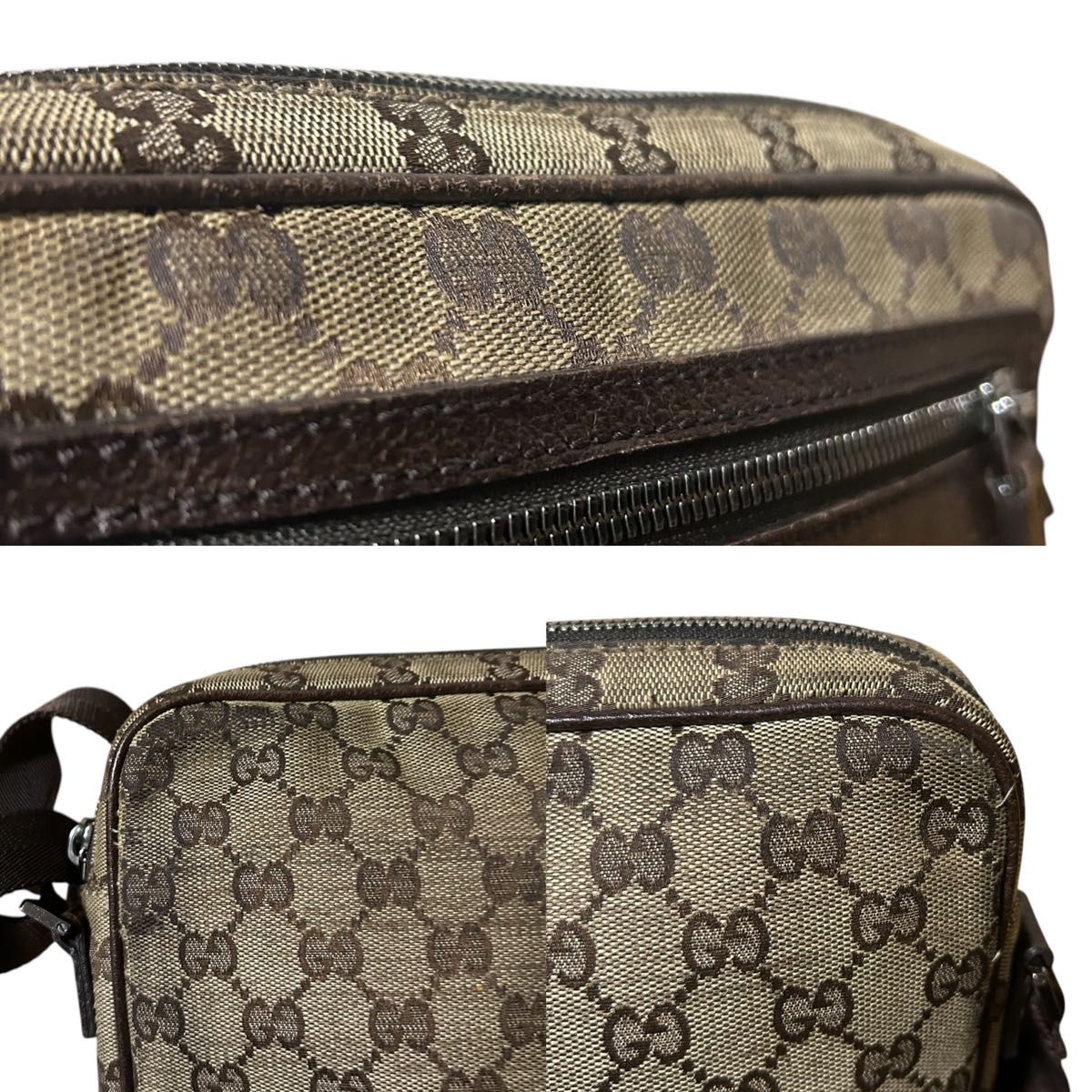 良品 グッチ GUCCI ショルダーバッグ 斜め掛け クロスボディ GG 良品 グッチ GUCCI ショルダーバッグ 斜め掛け クロスボディ GG
