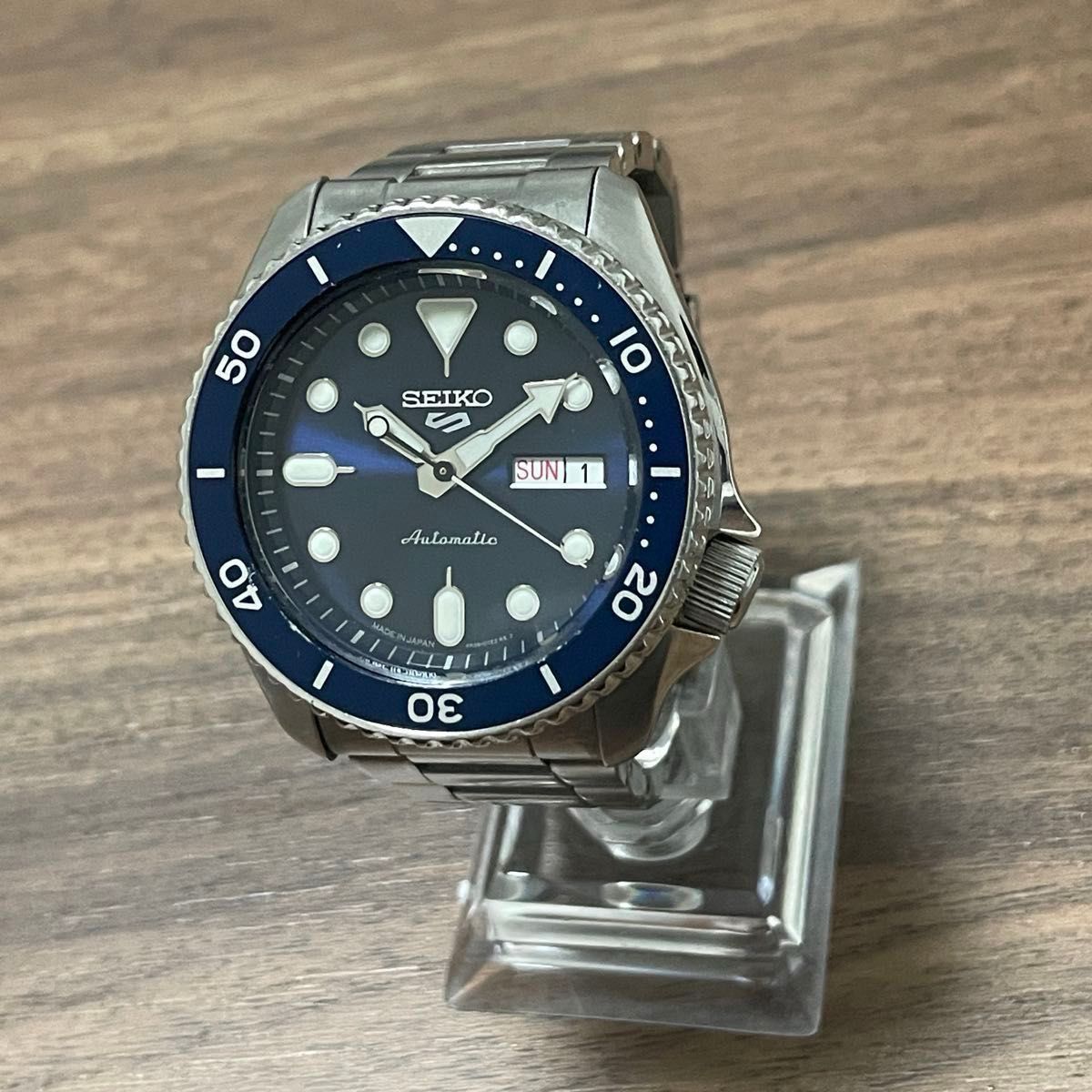 日本製】SEIKO 5 セイコー ファイブ スポーツ SBSA001 メンズ 日本製】SEIKO 5 セイコー ファイブ スポーツ SBSA001 メンズ