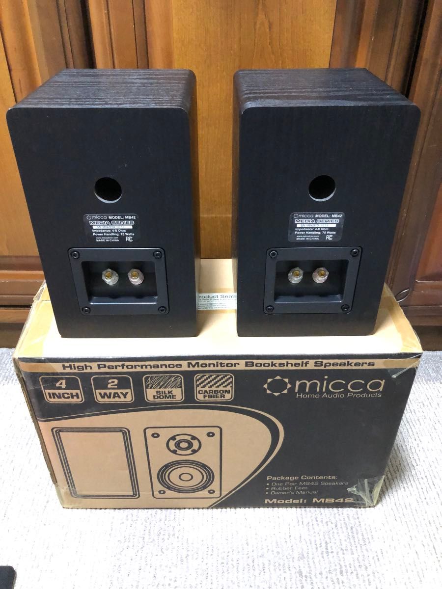 micca MB42 ブックシェルフスピーカー 2way 4インチ|Yahoo micca MB42 ブックシェルフスピーカー 2way 4インチ|Yahoo