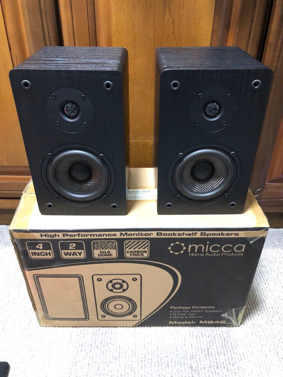 micca MB42 ブックシェルフスピーカー 2way 4インチ|Yahoo micca MB42 ブックシェルフスピーカー 2way 4インチ|Yahoo