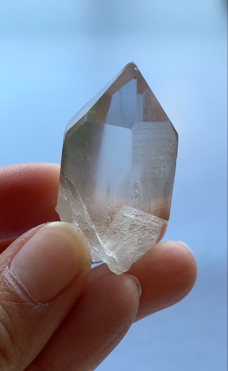 スモーキーレムリアンシードクリスタル 水晶 天然石 セラデカブラル産 ⑤