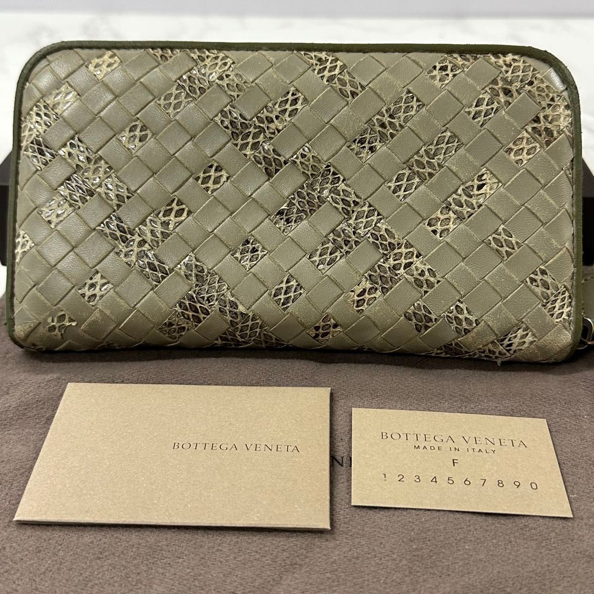 超良品 希少 ボッテガヴェネタ BOTTEGA VENETA 財布 長財布 超良品 希少 ボッテガヴェネタ BOTTEGA VENETA 財布 長財布