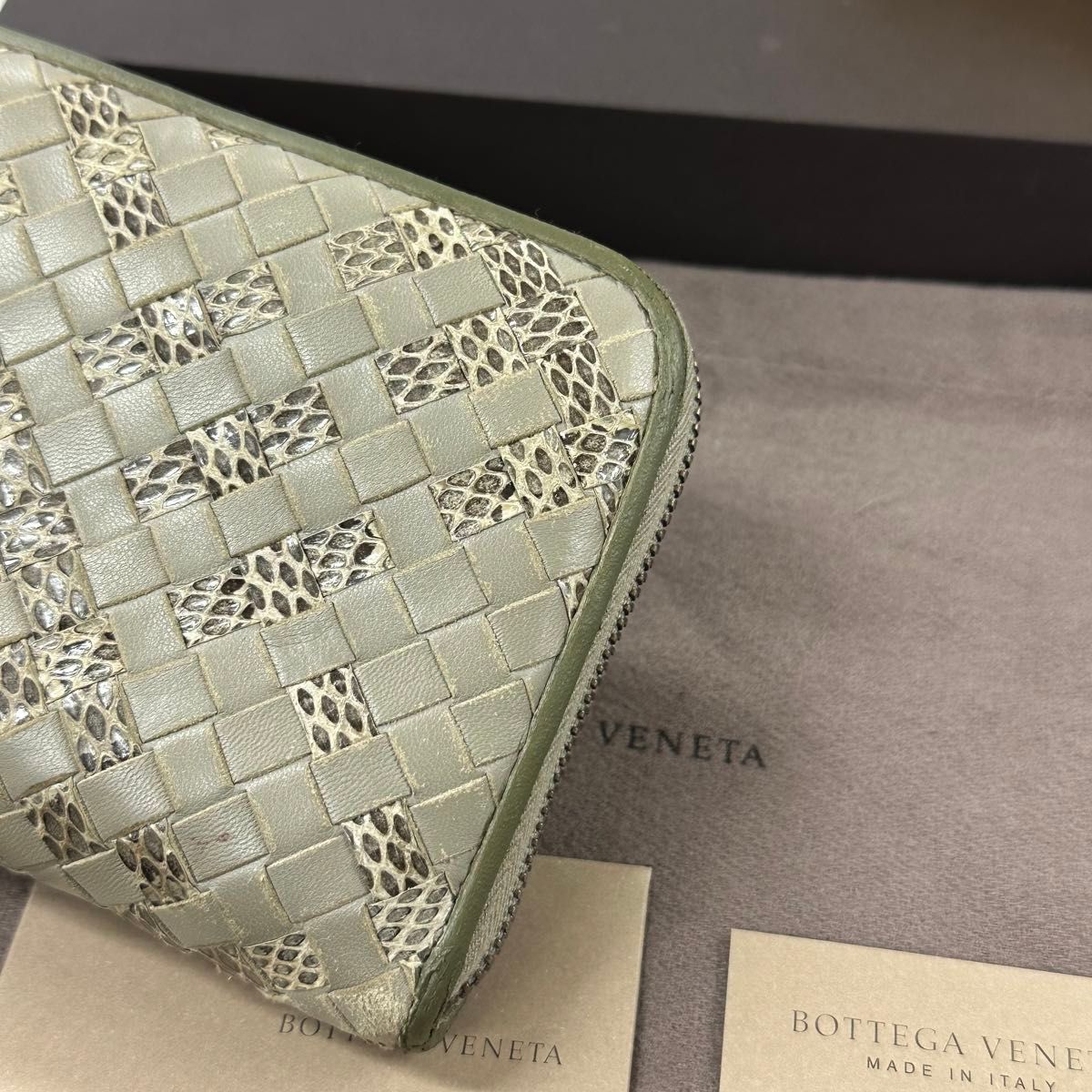 超良品 希少 ボッテガヴェネタ BOTTEGA VENETA 財布 長財布 超良品 希少 ボッテガヴェネタ BOTTEGA VENETA 財布 長財布