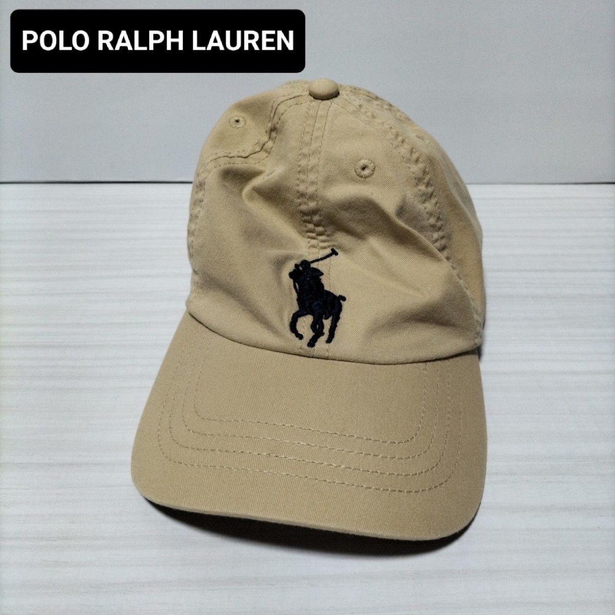 POLO RALPH LAURENポロラルフローレン ビッグホース刺繍キャップ POLO RALPH LAURENポロラルフローレン ビッグホース刺繍キャップ