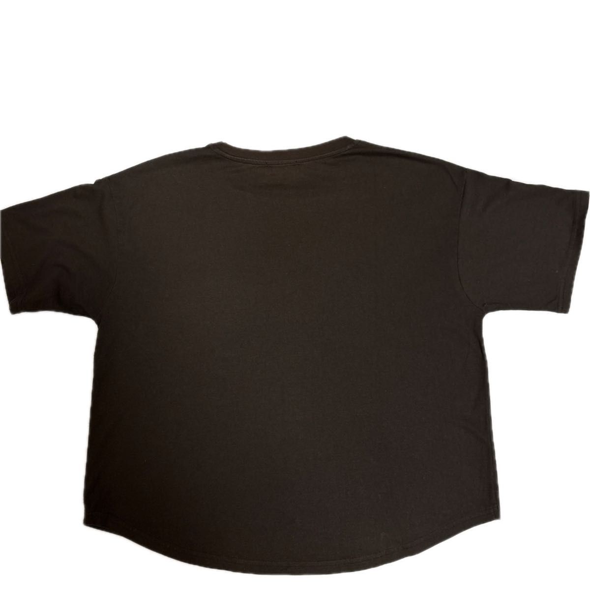 HeIm レディースショート丈ビッグシルエット半袖Tシャツ