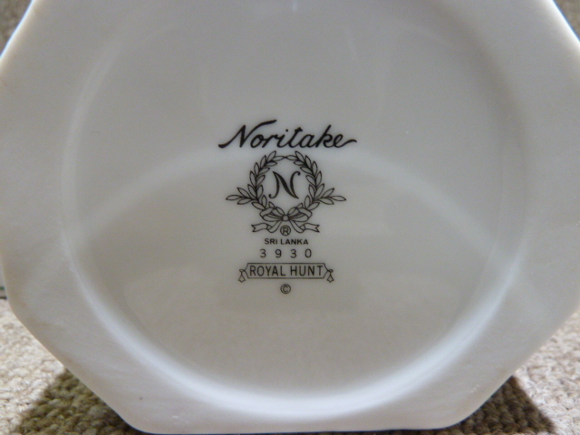 ■　未使用　Noritake　ノリタケ / ロイヤルハント　カバードボックス / 箱有り / ROYAL HUNT / 小物入れ　■　　_画像7