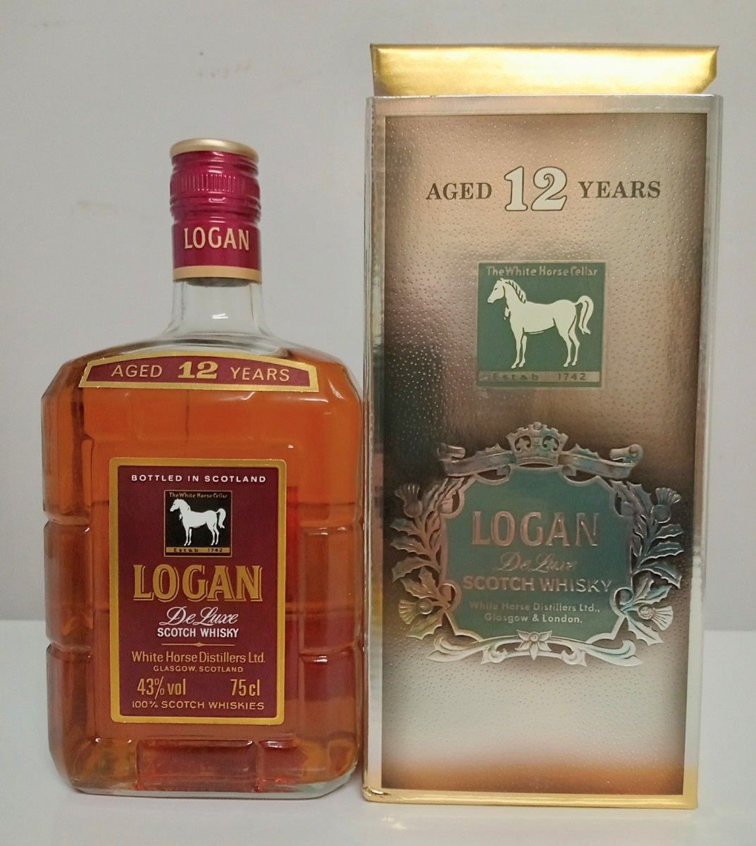 未開栓・古酒】ローガン デラックス 12年 750ml 43% ウイスキー 未開栓・古酒】ローガン デラックス 12年 750ml 43% ウイスキー