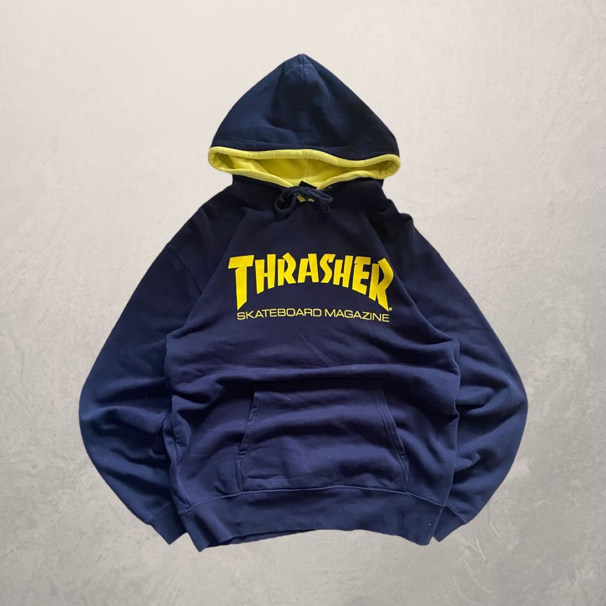 THRASHER HOOD スラッシャー パーカー COVER LOGO NAVY L|Yahoo THRASHER HOOD スラッシャー パーカー COVER LOGO NAVY L|Yahoo