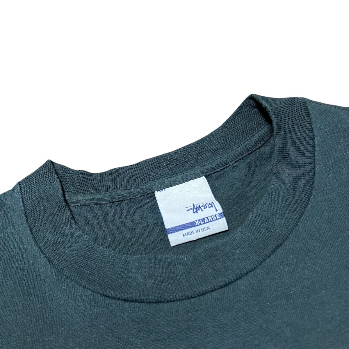 銀タグ old stussy プリント Tシャツ 黒 XL USA製 00s アメリカ 銀タグ old stussy プリント Tシャツ 黒 XL USA製 00s アメリカ