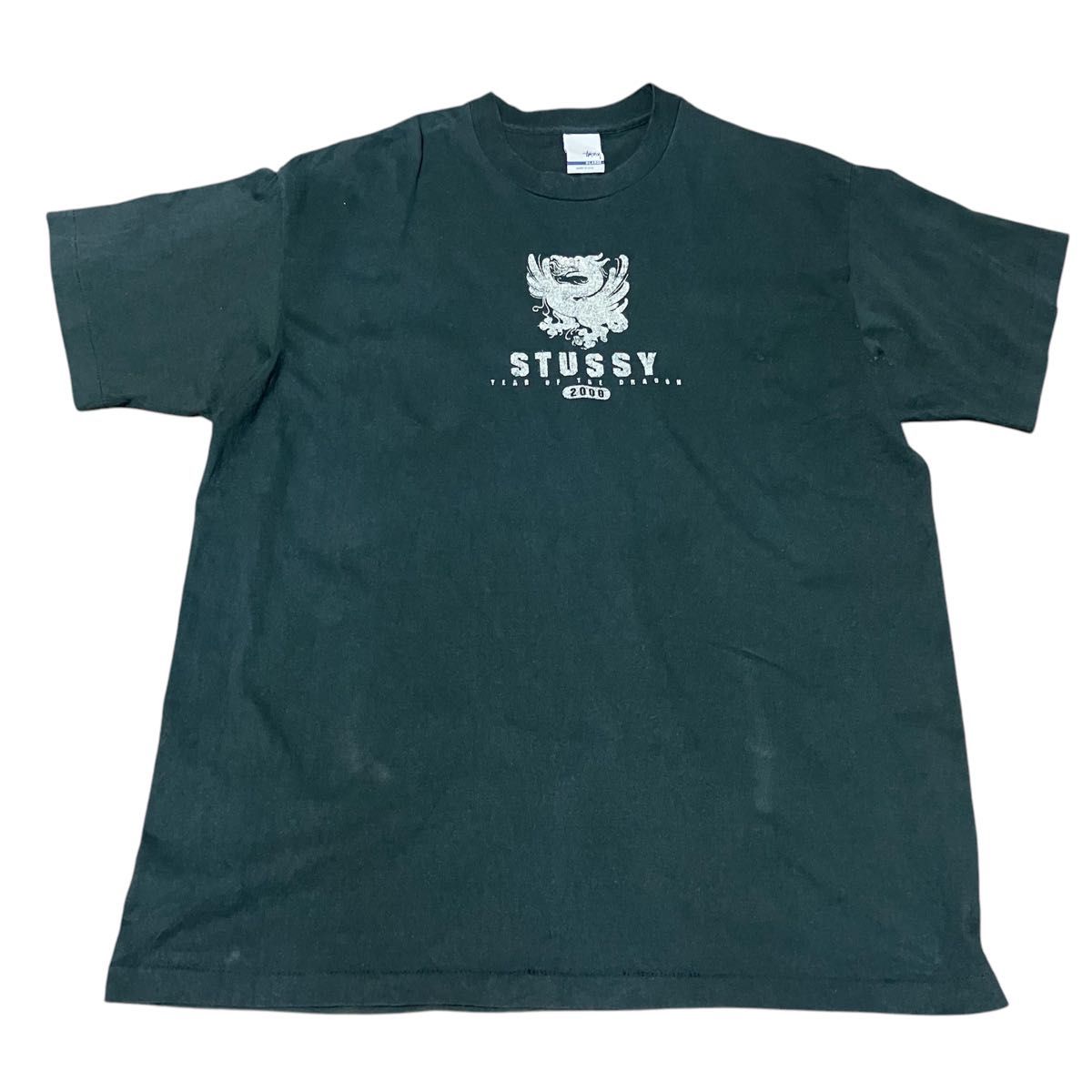 銀タグ old stussy プリント Tシャツ 黒 XL USA製 00s アメリカ 銀タグ old stussy プリント Tシャツ 黒 XL USA製 00s アメリカ