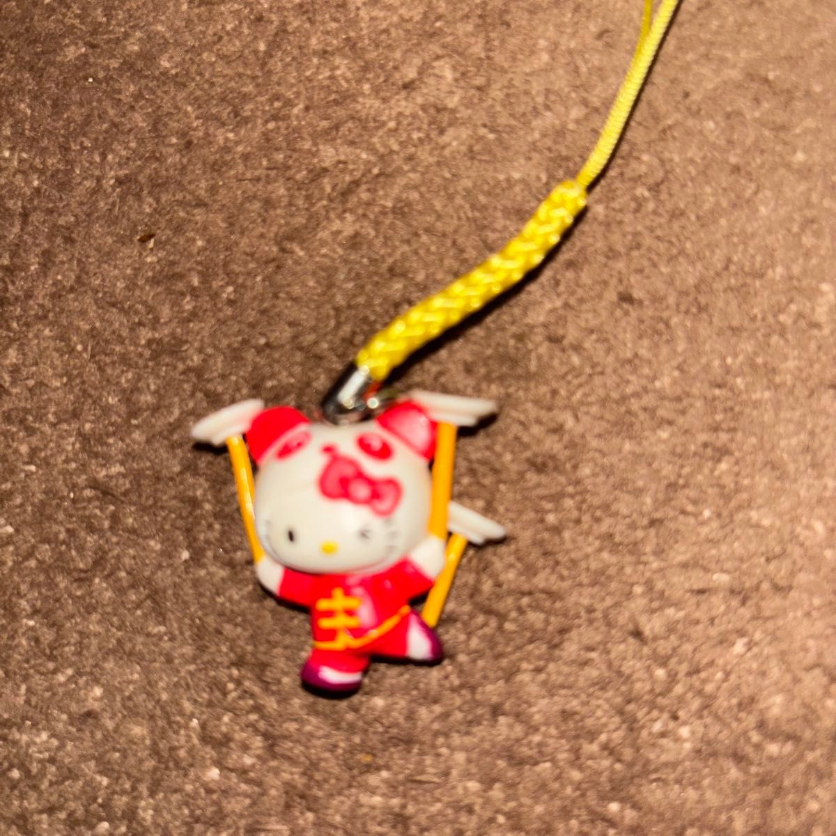レア ハローキティ 根付けストラップ HELLO KITTY的中国漫遊記 レア ハローキティ 根付けストラップ HELLO KITTY的中国漫遊記