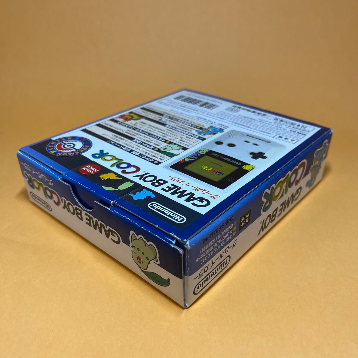 箱説付 ゲームボーイカラー本体 ポケットモンスター金銀記念 箱説付 ゲームボーイカラー本体 ポケットモンスター金銀記念