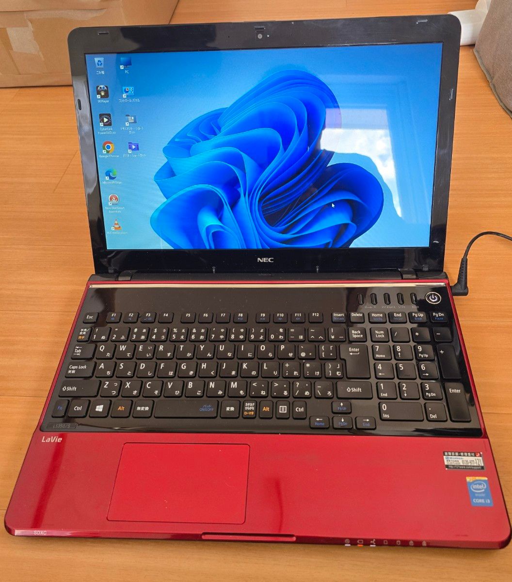 NEC PC-LS350SSRCPU Core i3 4000M/ SSD 120G /8GB / BD-RW NEC PC-LS350SSRCPU Core i3 4000M/ SSD 120G /8GB / BD-RW