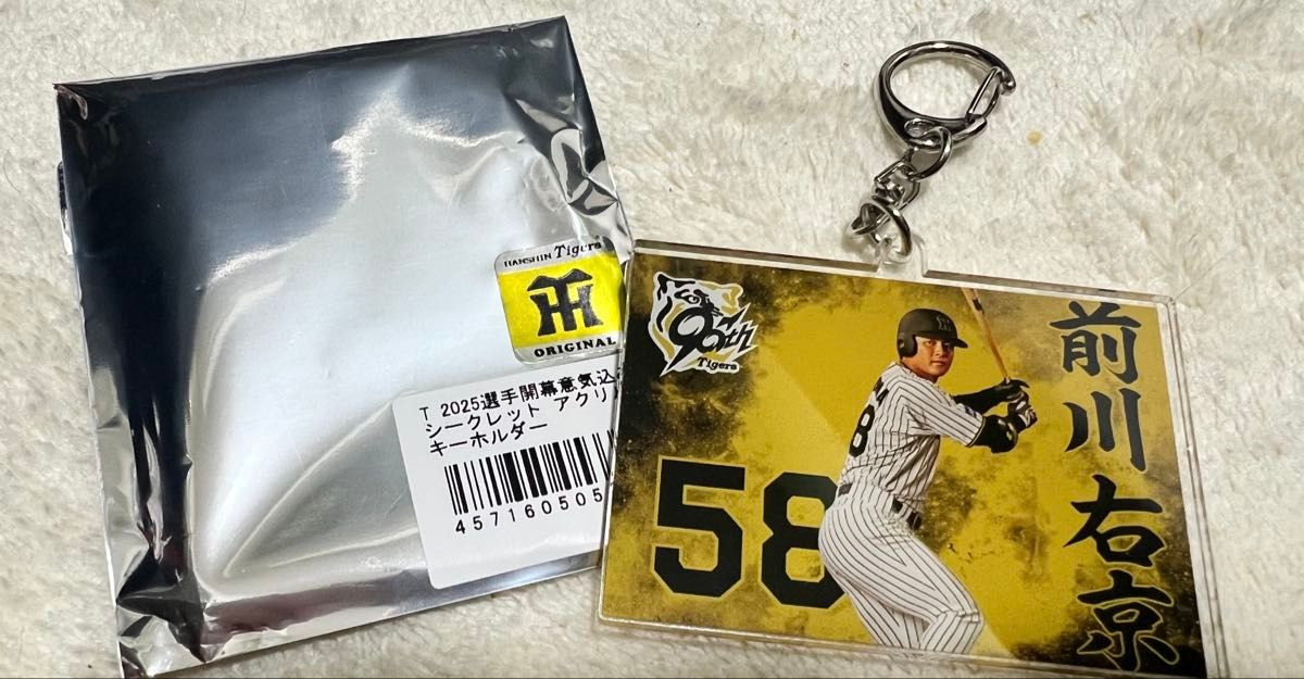 阪神タイガース2025選手開幕意気込みシークレットアクリル 阪神タイガース2025選手開幕意気込みシークレットアクリル