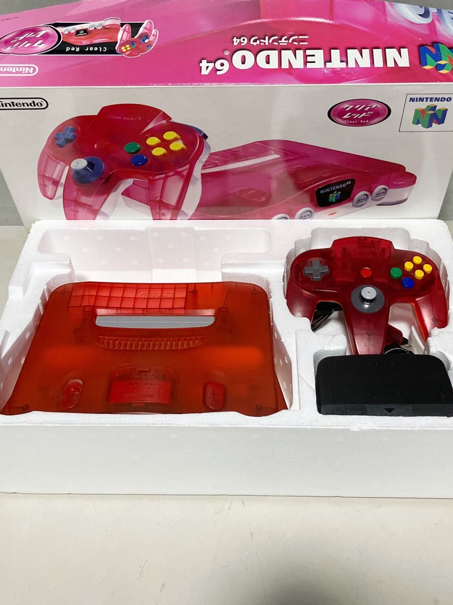 美品 Nintendo 64 クリアレッド|Yahoo!フリマ(旧PayPayフリマ) 美品 Nintendo 64 クリアレッド|Yahoo!フリマ(旧PayPayフリマ)