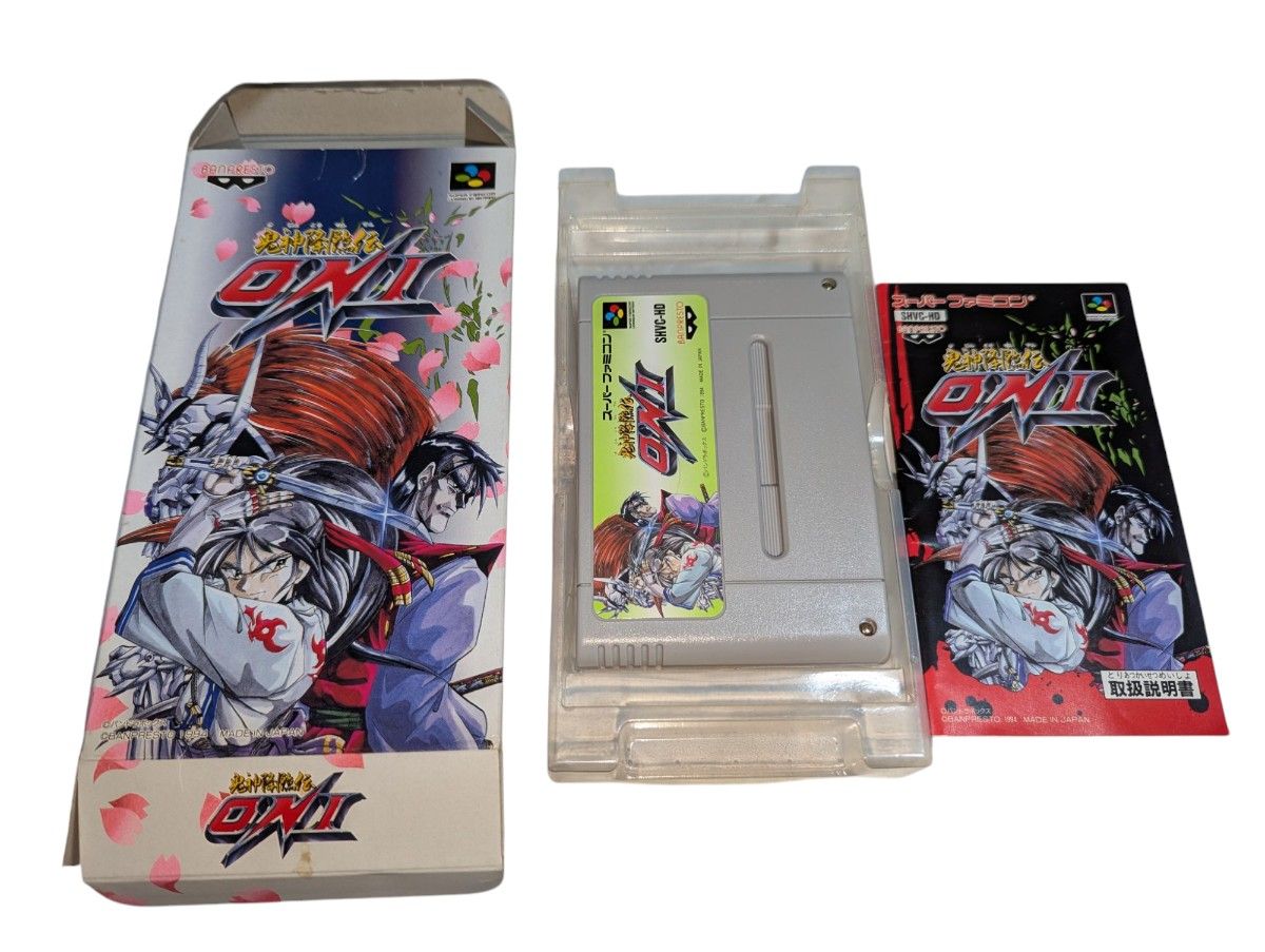 スーパーファミコン 鬼神降臨伝ONI SFC 箱 説明書付き|Yahoo スーパーファミコン 鬼神降臨伝ONI SFC 箱 説明書付き|Yahoo
