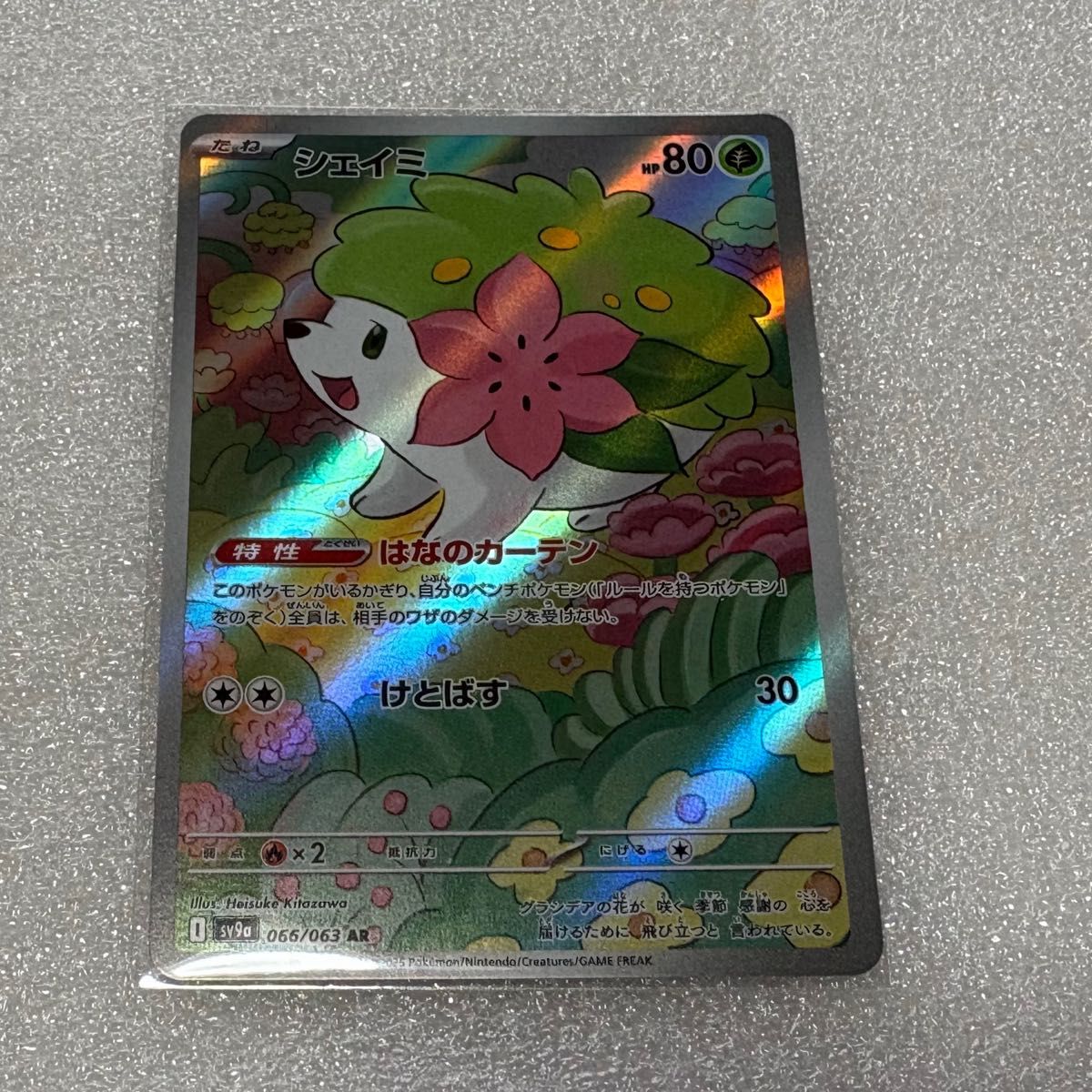 シェイミ AR SV9a 066/063 ポケモンカード 熱風のアリーナ シェイミ AR SV9a 066/063 ポケモンカード 熱風のアリーナ