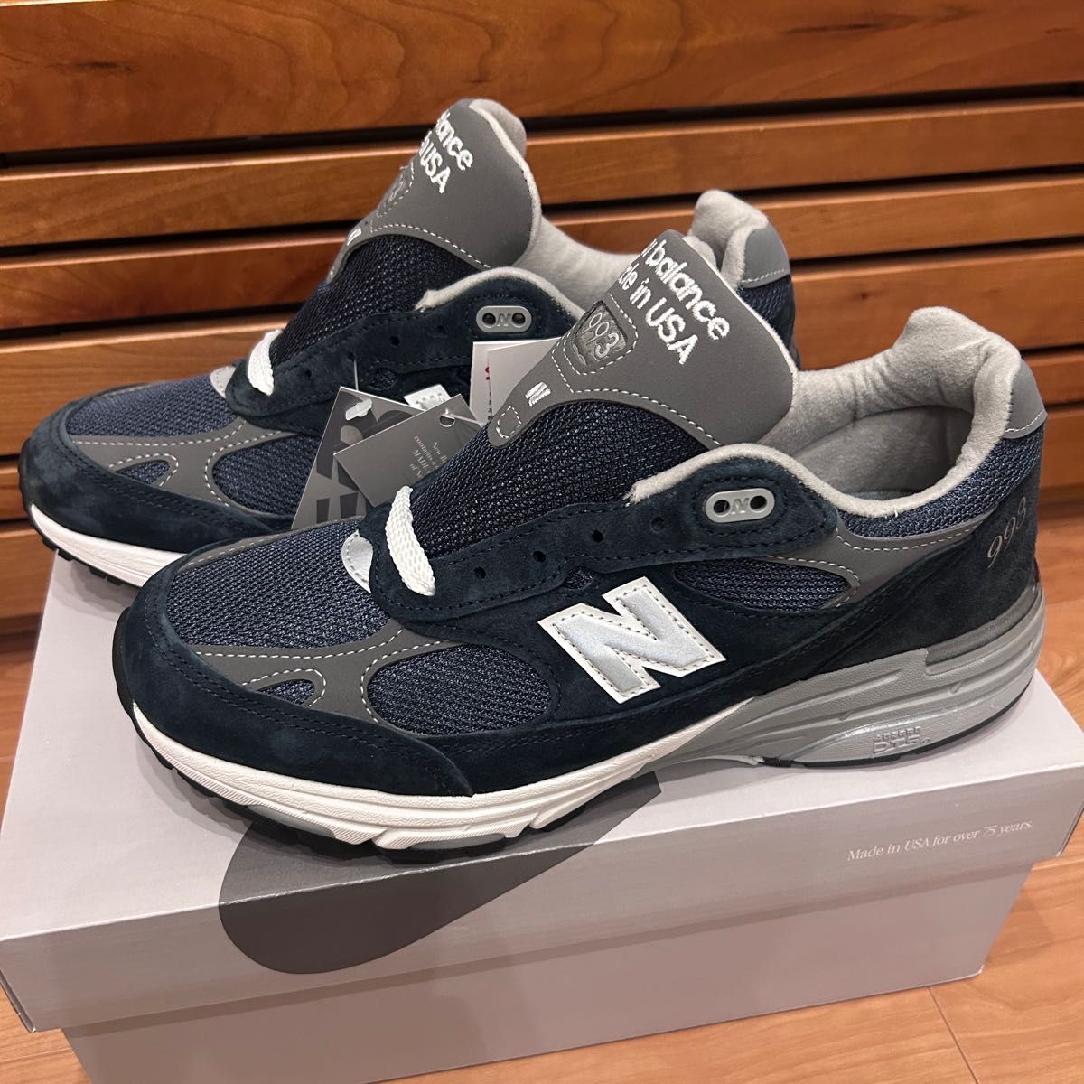 新品】ニューバランス New Balance MR993NV 26cm US8|Yahoo 新品】ニューバランス New Balance MR993NV 26cm US8|Yahoo