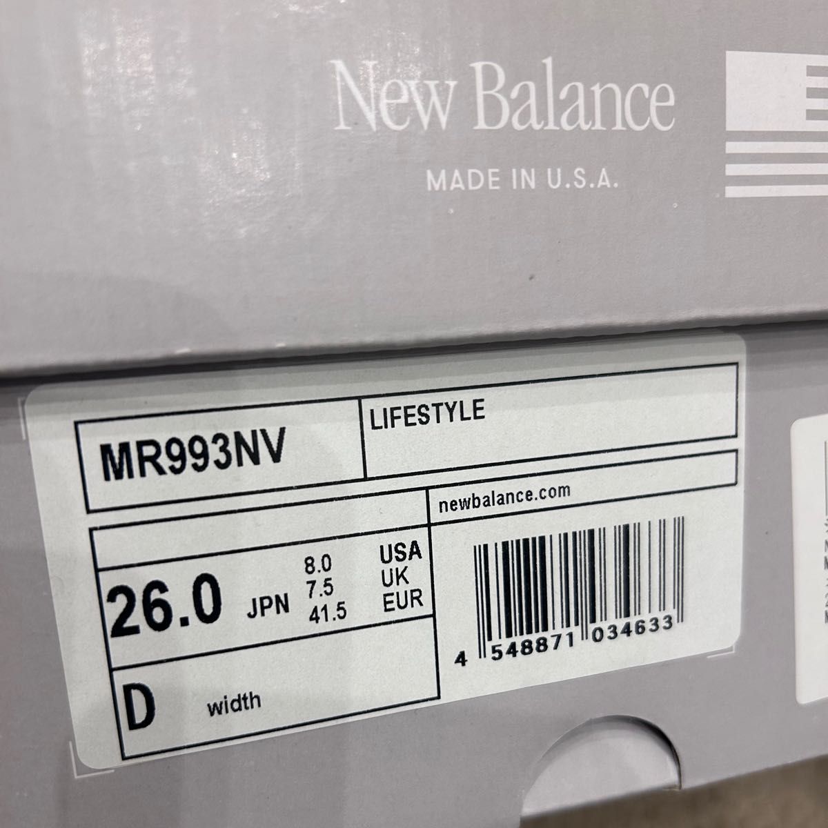 新品】ニューバランス New Balance MR993NV 26cm US8|Yahoo 新品】ニューバランス New Balance MR993NV 26cm US8|Yahoo