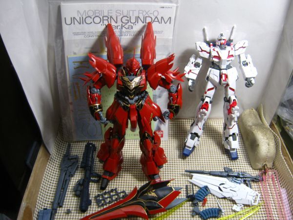 ジャンク品 ガンプラ 組立品 3体○MG ユニコーンガンダム ジャンク品 ガンプラ 組立品 3体○MG ユニコーンガンダム