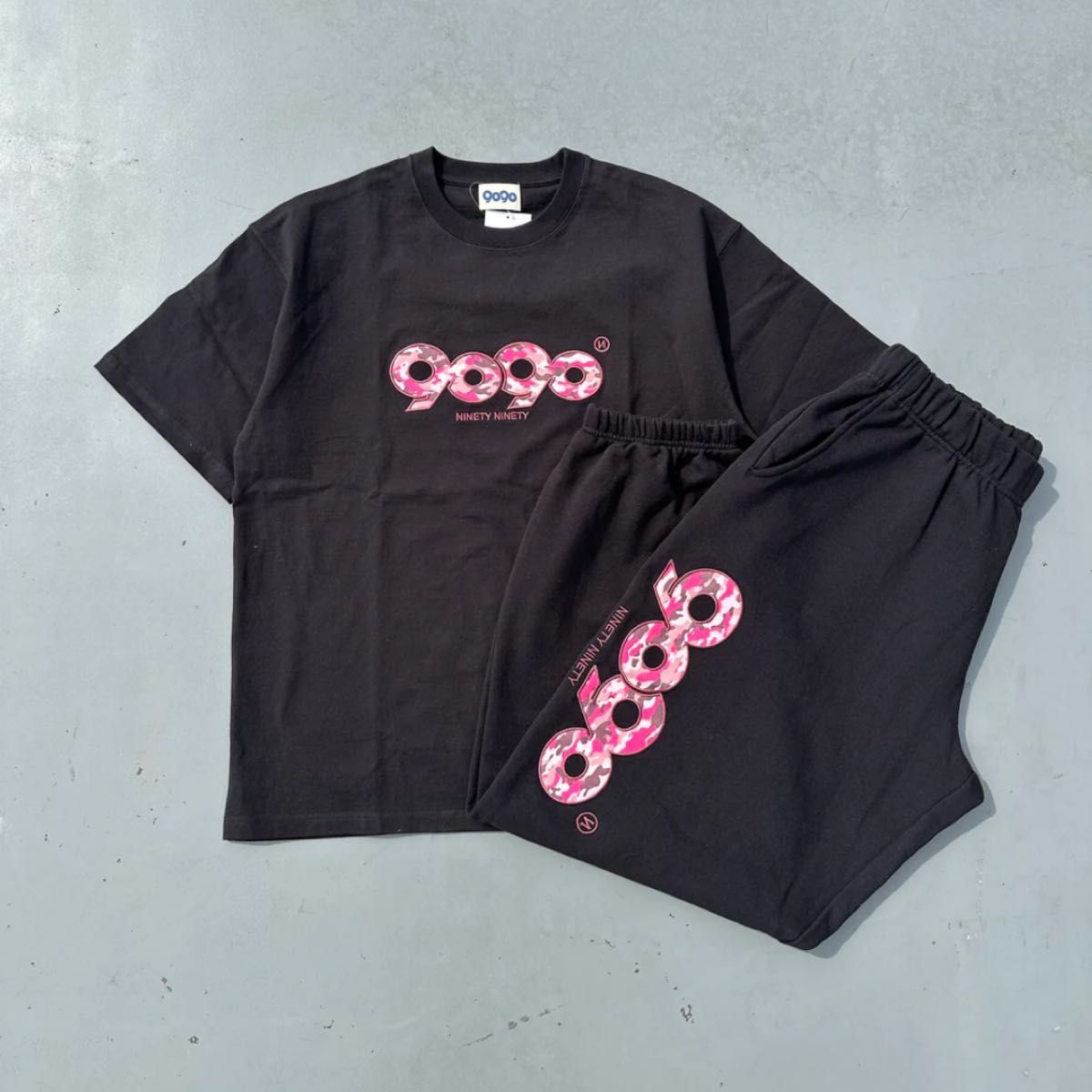 9090 セットアップ Black Pink Camo 9090 Mサイズ セットアップ Black pink camo|Yahoo!フリマ(旧