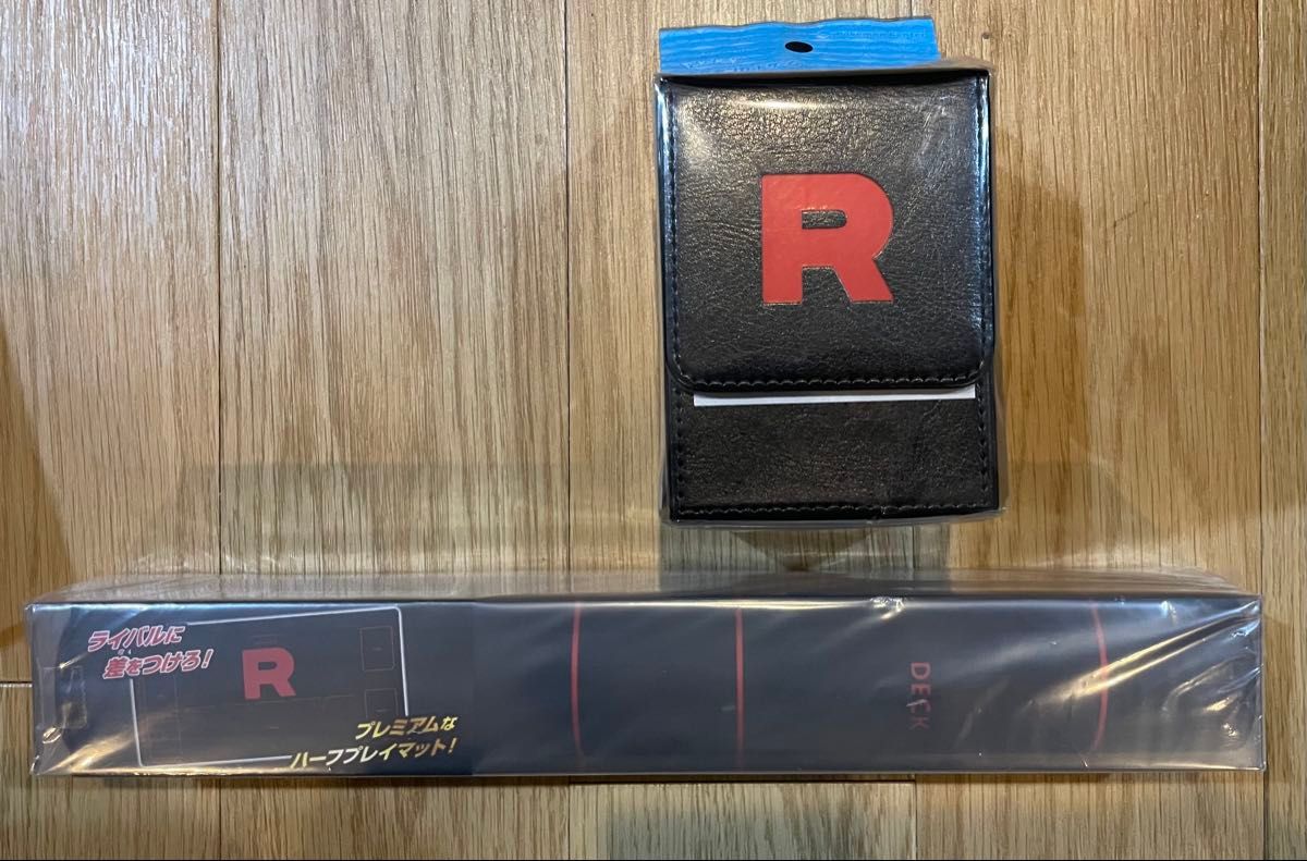 新品未開封 ロケット団 ラバープレイマット & フリップデッキ 新品未開封 ロケット団 ラバープレイマット & フリップデッキ