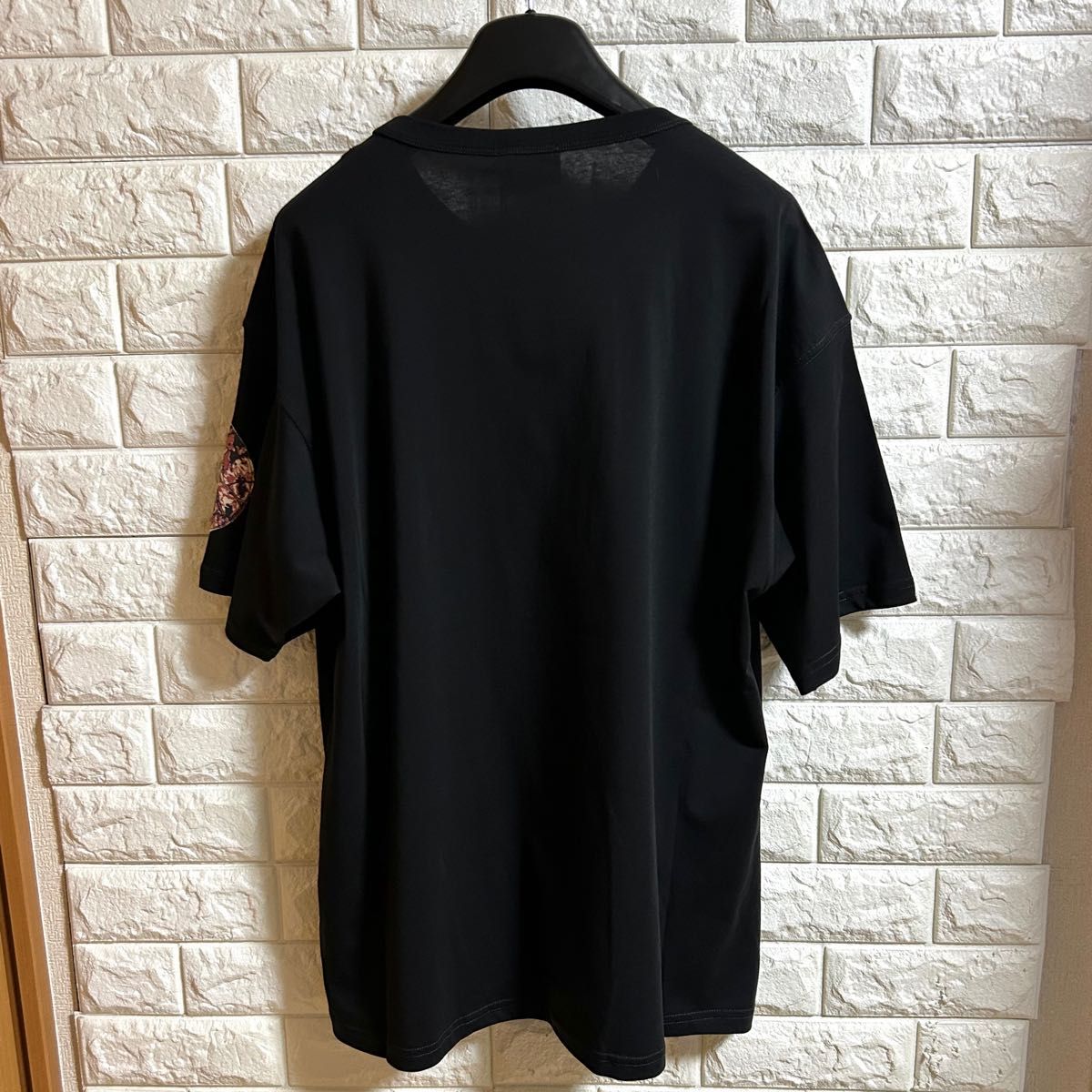 新品】DIESEL ディーゼル/クルーネック ギャバジンパッチロゴT 新品】DIESEL ディーゼル/クルーネック ギャバジンパッチロゴT