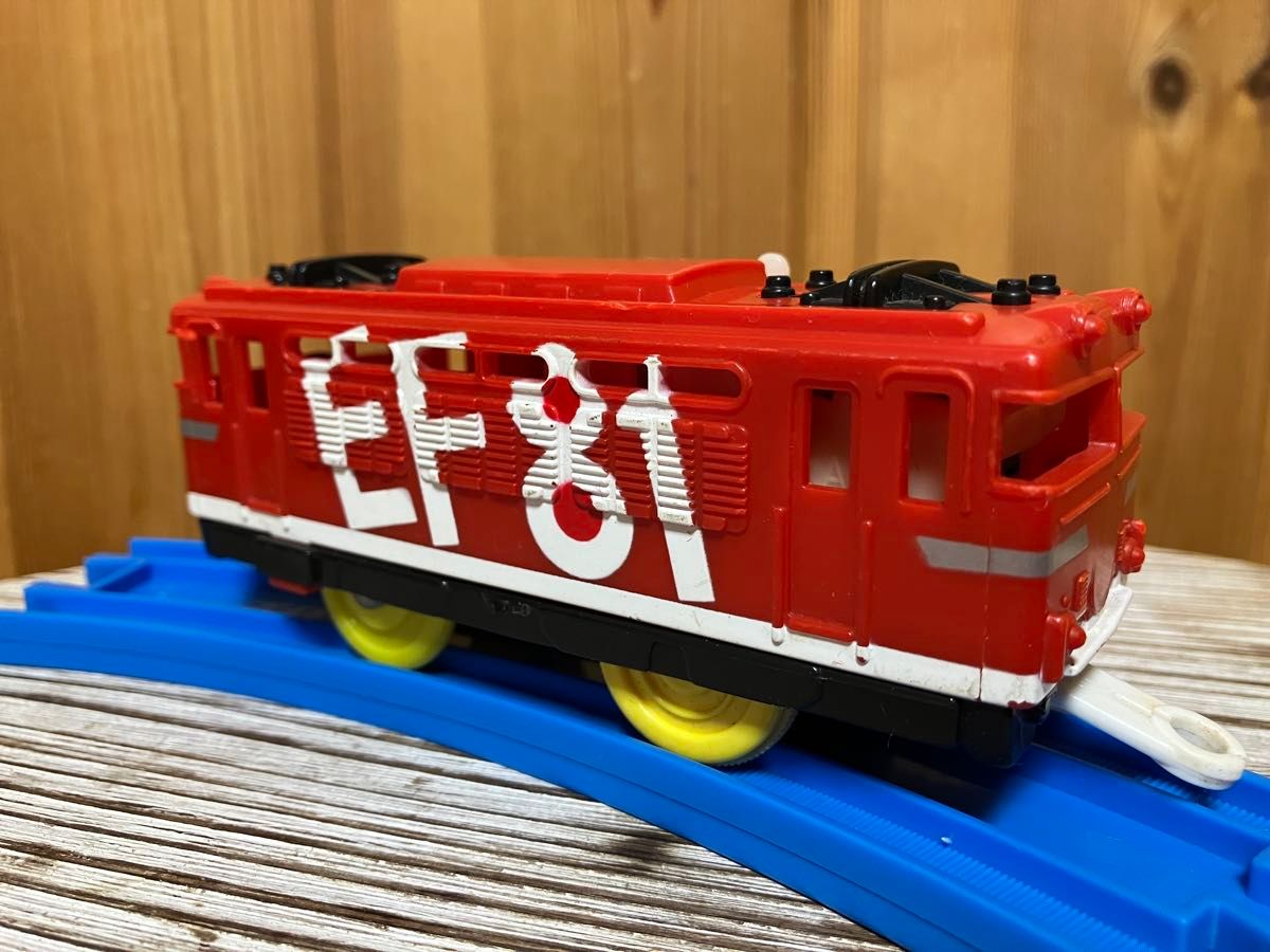 プラレール EF81形レインボー 電気機関車 車両 動力車 動作確認 プラレール EF81形レインボー 電気機関車 車両 動力車 動作確認