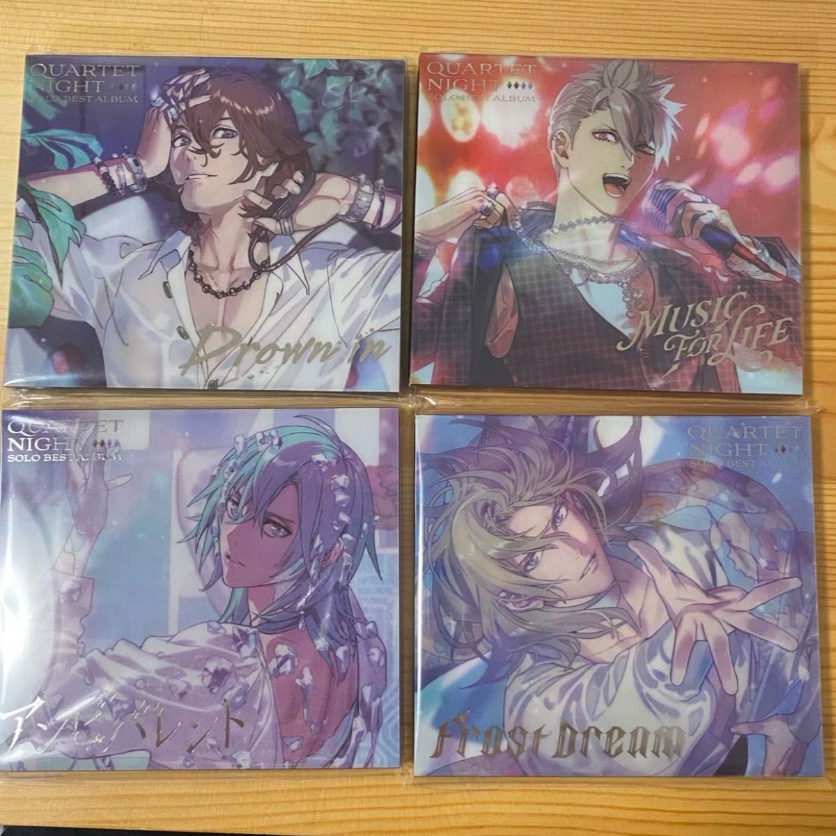 初回限定盤 QUARTET NIGHT カルナイ ソロベストアルバム 4枚 初回限定盤 QUARTET NIGHT カルナイ ソロベストアルバム 4枚