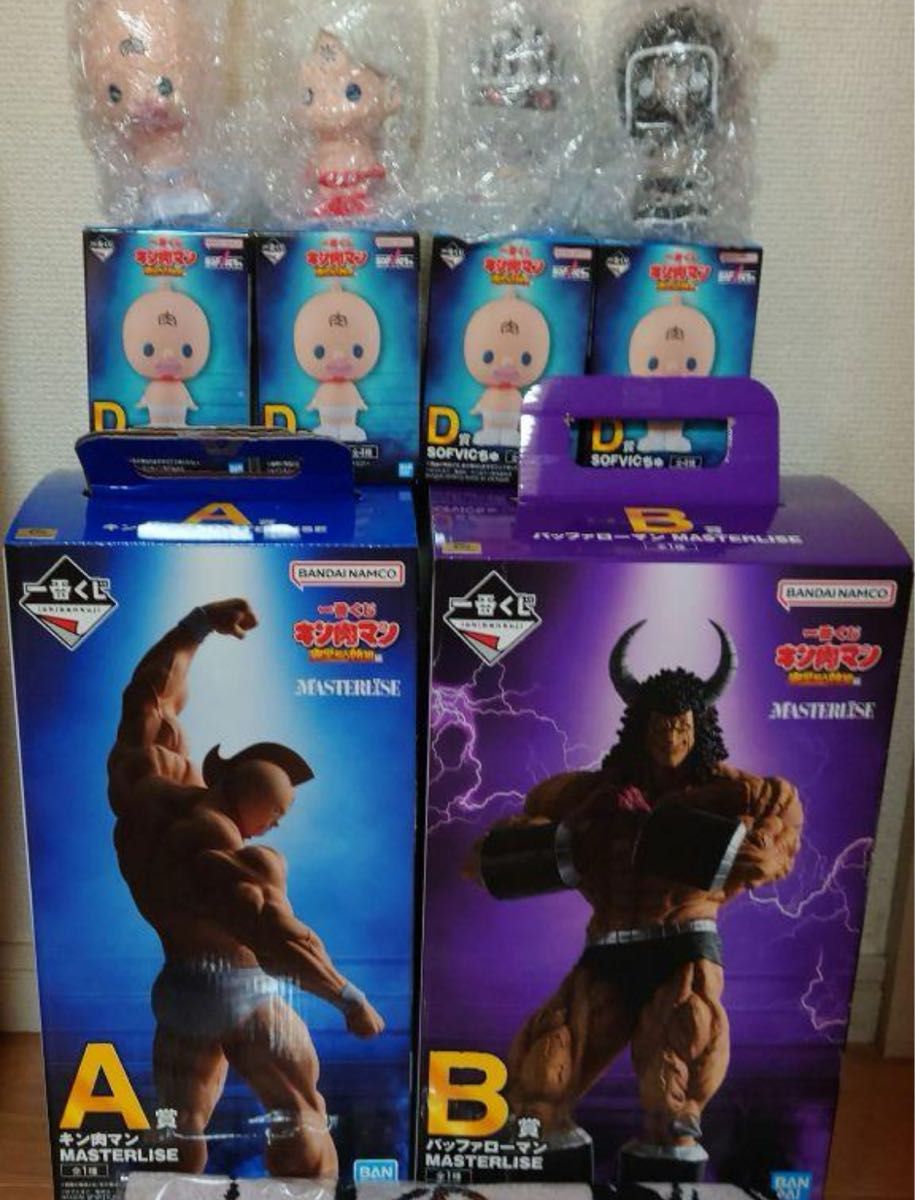 キン肉マン 一番くじ A賞 キン肉マン B賞 バッファローマン キン肉マン 一番くじ A賞 キン肉マン B賞 バッファローマン