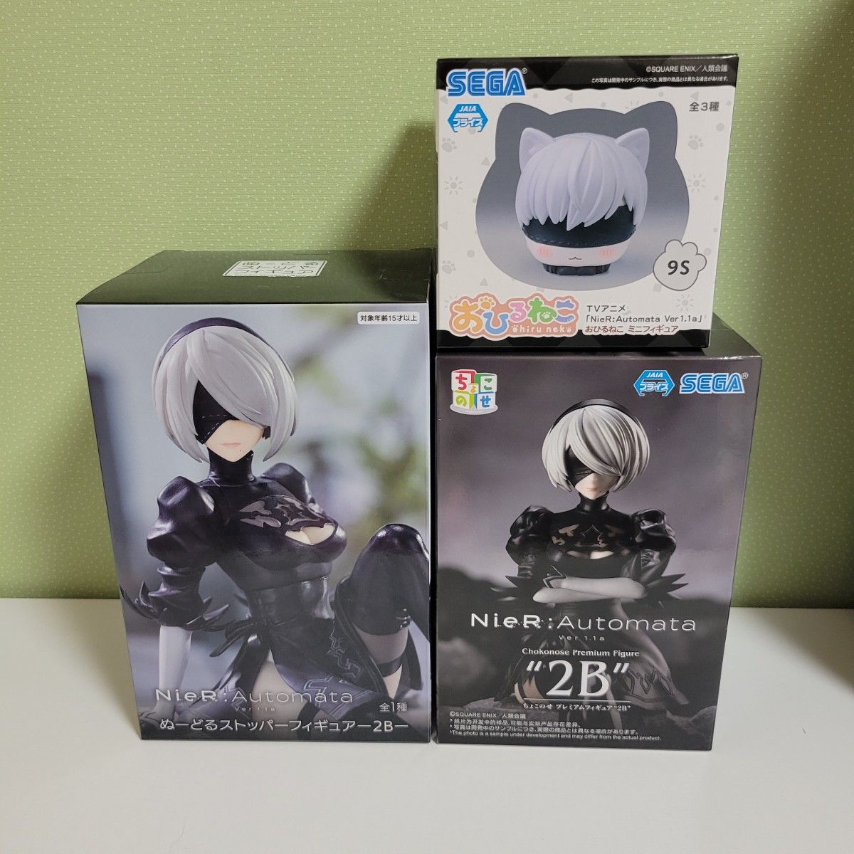 NieR Automata プライズ フィギュア 3点セット|Yahoo!フリマ NieR Automata プライズ フィギュア 3点セット|Yahoo!フリマ