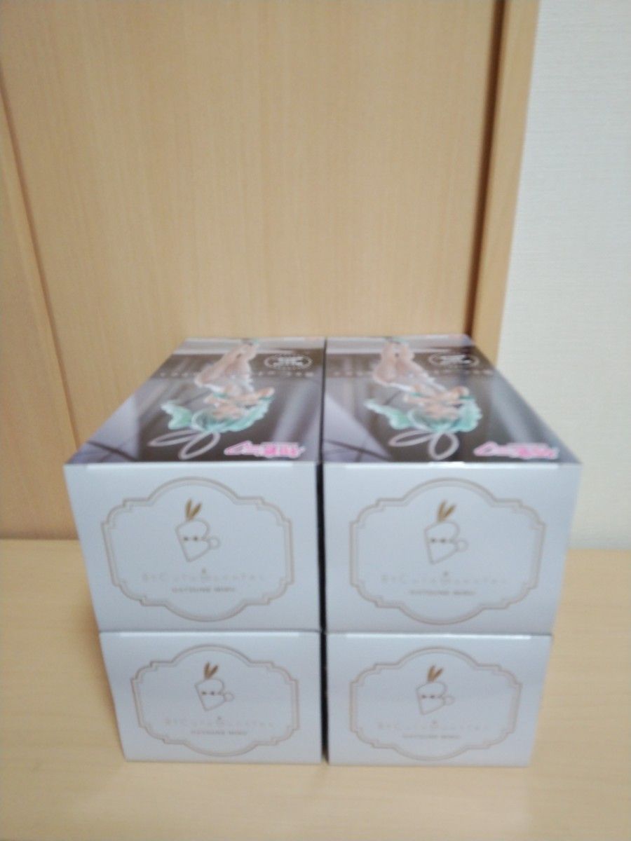 初音ミク BiCute Bunnies Figure -rurudo WHITEver - 4体セット 初音ミク BiCute Bunnies Figure -rurudo WHITEver - 4体セット