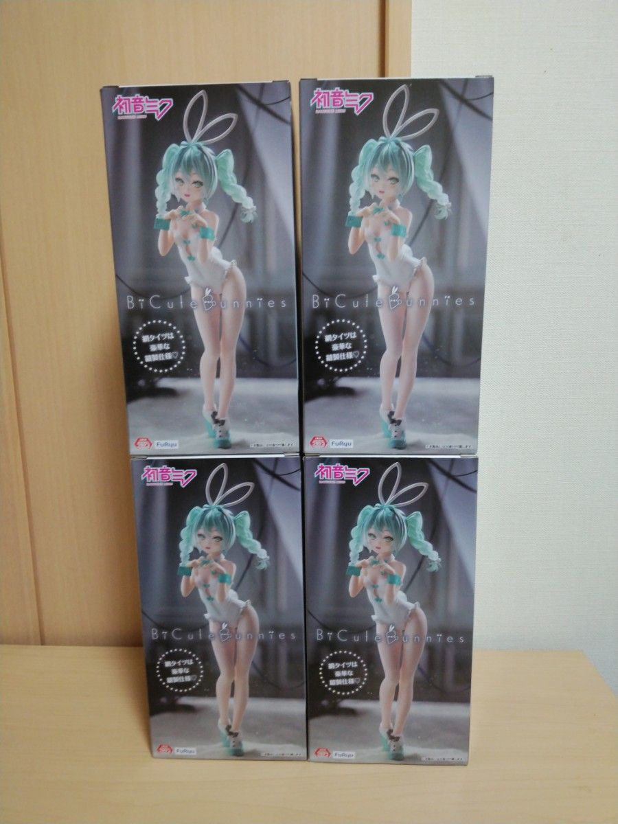 初音ミク BiCute Bunnies Figure -rurudo WHITEver - 4体セット 初音ミク BiCute Bunnies Figure -rurudo WHITEver - 4体セット