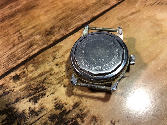  б/у товар редкий редкость античный SWISS MADE MICKEY MOUSE BRADLEY Mickey Mouse Vintage механический завод наручные часы AK49