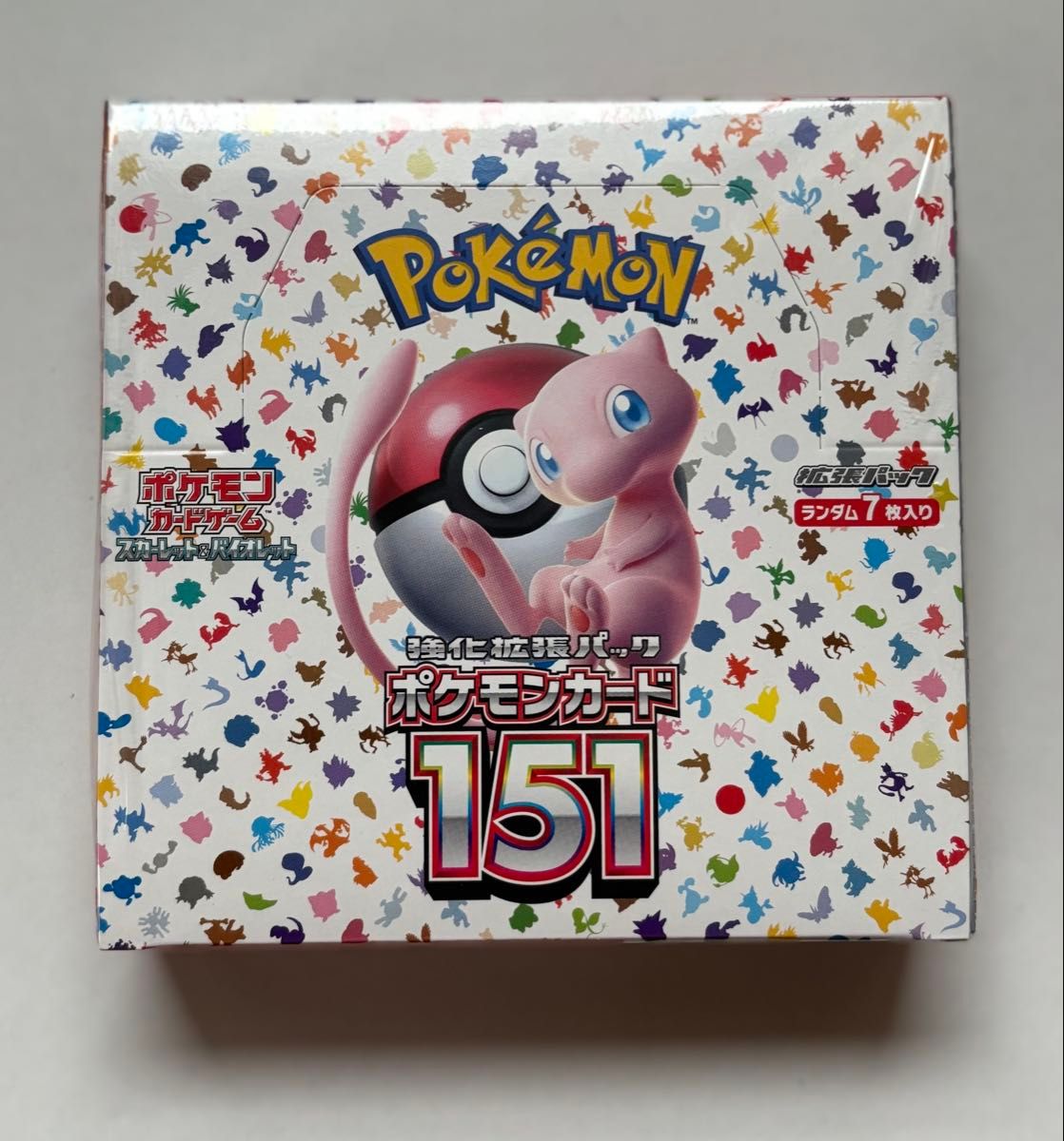 ポケモンカード151 強化拡張パック 未開封BOX シュリンク付き ポケモンカード151 強化拡張パック 未開封BOX シュリンク付き